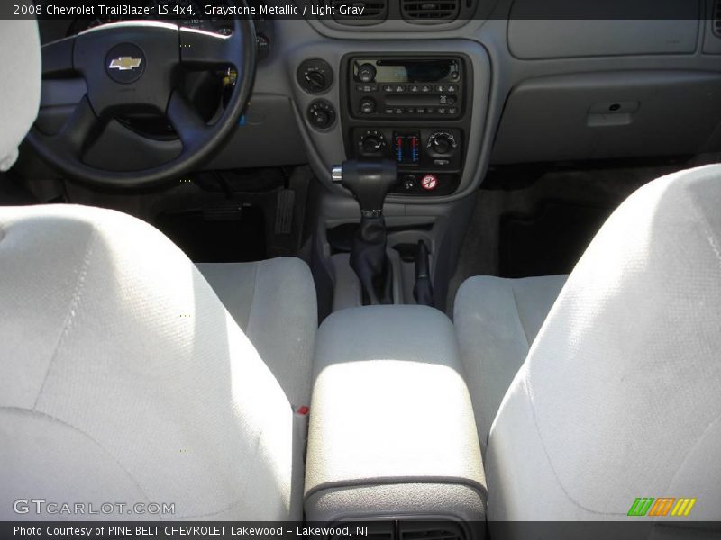 Graystone Metallic / Light Gray 2008 Chevrolet TrailBlazer LS 4x4