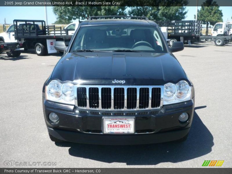 Black / Medium Slate Gray 2005 Jeep Grand Cherokee Limited 4x4