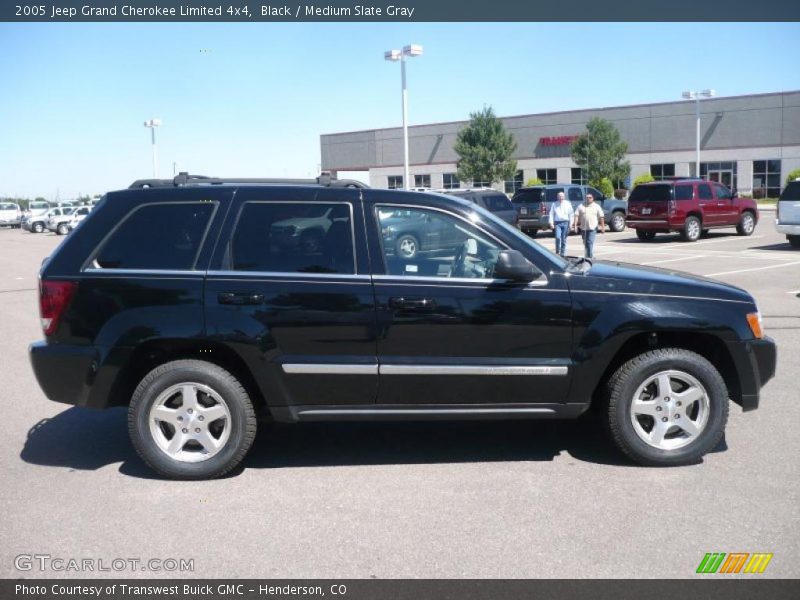 Black / Medium Slate Gray 2005 Jeep Grand Cherokee Limited 4x4