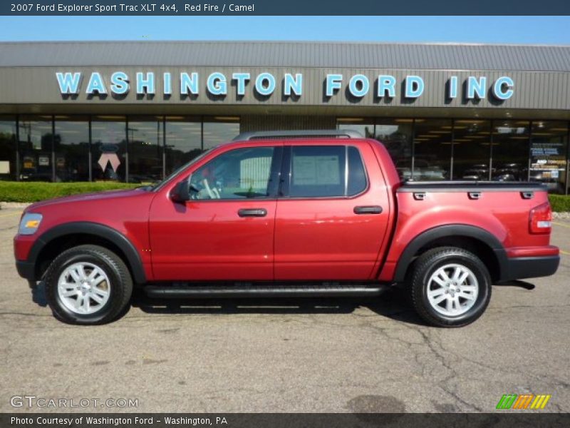 Red Fire / Camel 2007 Ford Explorer Sport Trac XLT 4x4