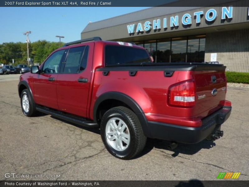 Red Fire / Camel 2007 Ford Explorer Sport Trac XLT 4x4