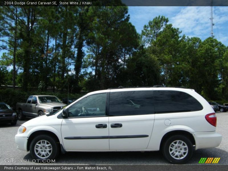 Stone White / Khaki 2004 Dodge Grand Caravan SE
