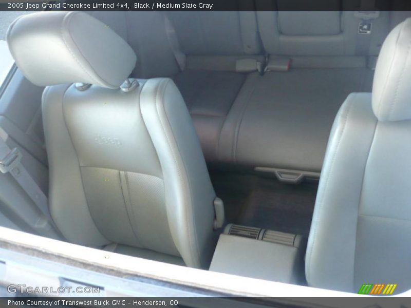 Black / Medium Slate Gray 2005 Jeep Grand Cherokee Limited 4x4