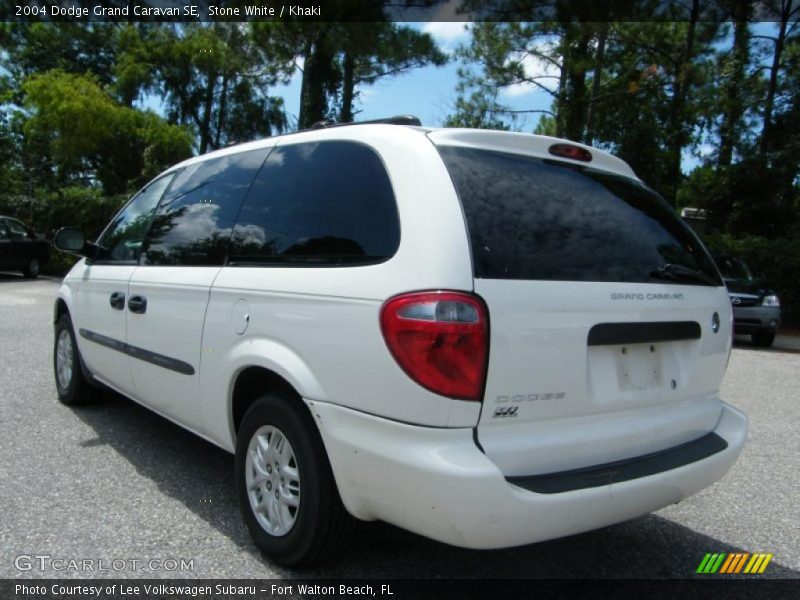 Stone White / Khaki 2004 Dodge Grand Caravan SE