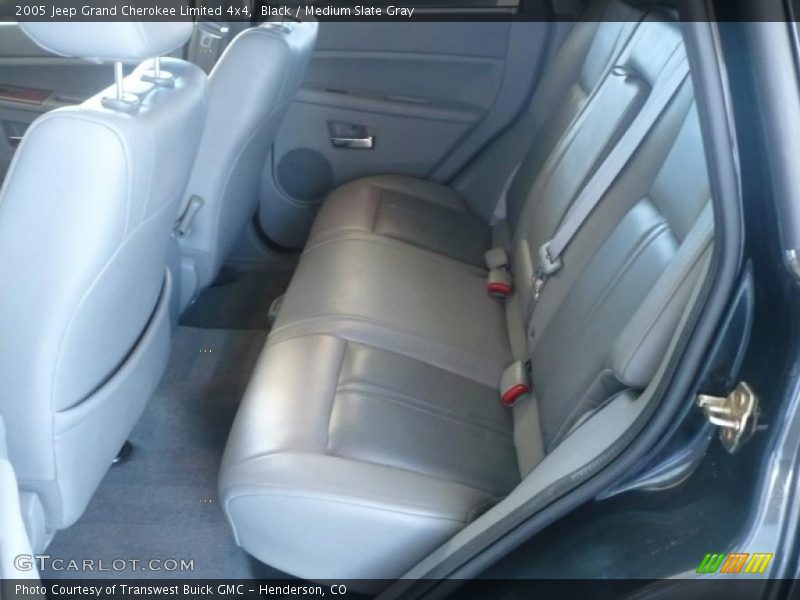 Black / Medium Slate Gray 2005 Jeep Grand Cherokee Limited 4x4