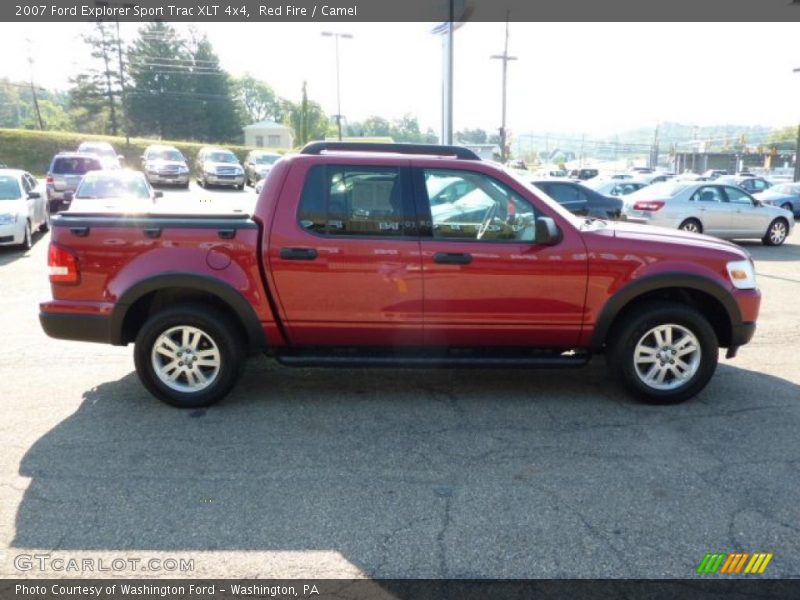Red Fire / Camel 2007 Ford Explorer Sport Trac XLT 4x4