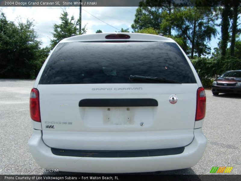 Stone White / Khaki 2004 Dodge Grand Caravan SE