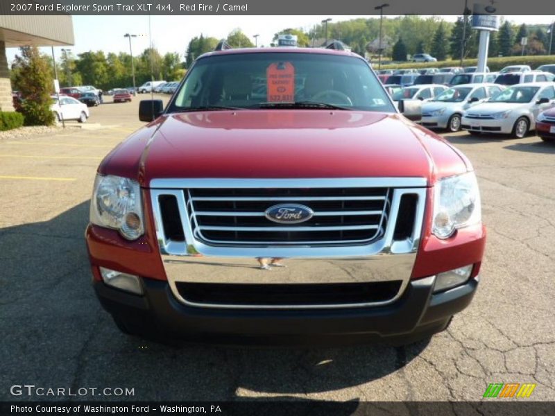 Red Fire / Camel 2007 Ford Explorer Sport Trac XLT 4x4