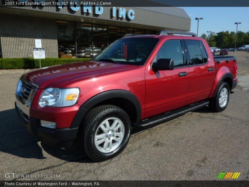 Red Fire / Camel 2007 Ford Explorer Sport Trac XLT 4x4