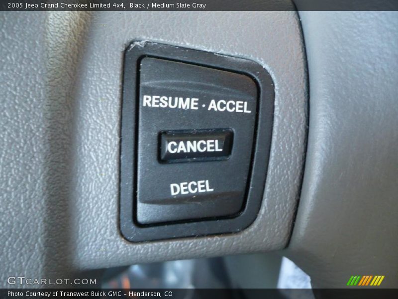 Black / Medium Slate Gray 2005 Jeep Grand Cherokee Limited 4x4