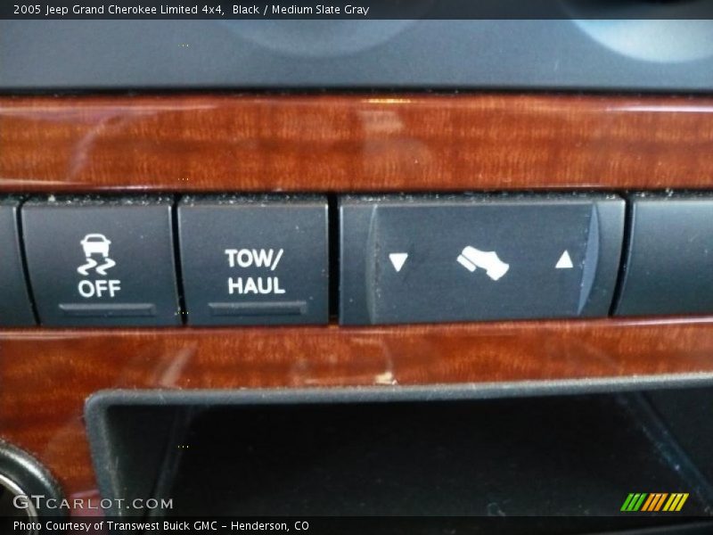 Black / Medium Slate Gray 2005 Jeep Grand Cherokee Limited 4x4