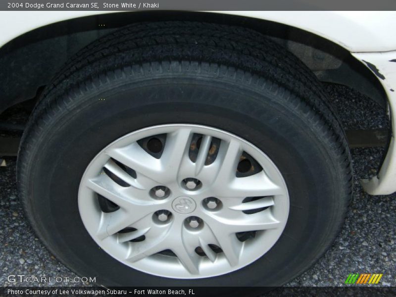 Stone White / Khaki 2004 Dodge Grand Caravan SE