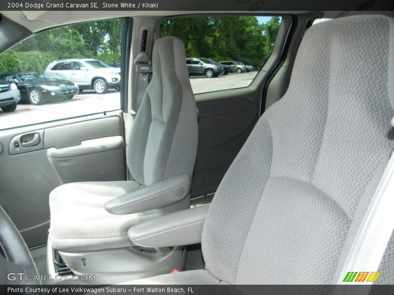 Stone White / Khaki 2004 Dodge Grand Caravan SE