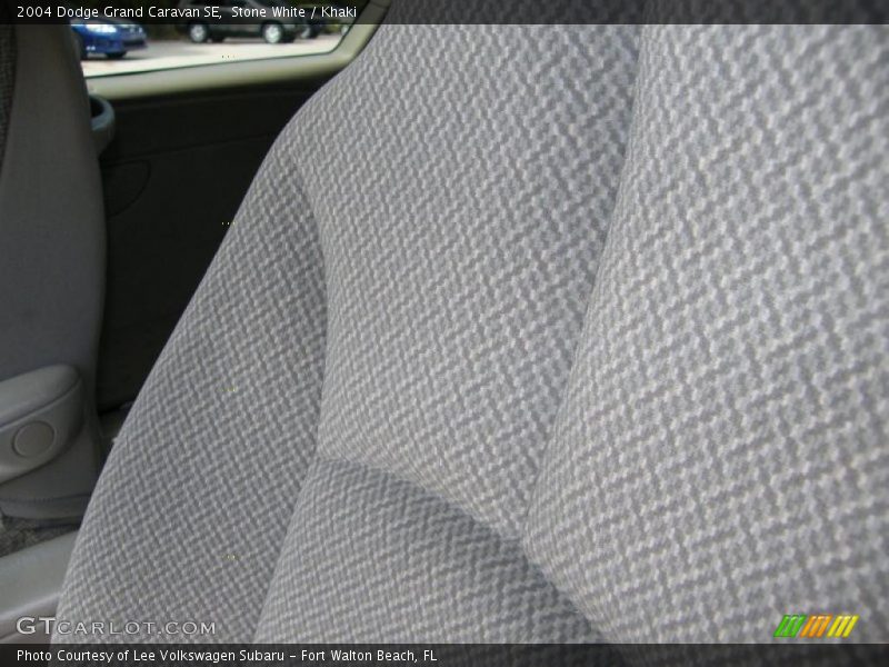 Stone White / Khaki 2004 Dodge Grand Caravan SE