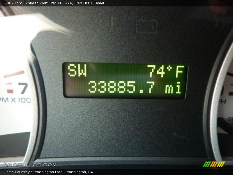 Red Fire / Camel 2007 Ford Explorer Sport Trac XLT 4x4