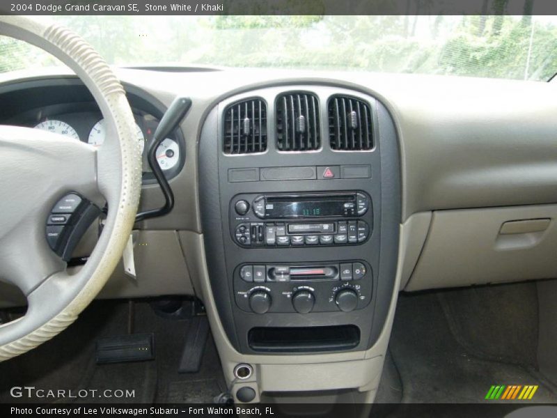 Stone White / Khaki 2004 Dodge Grand Caravan SE