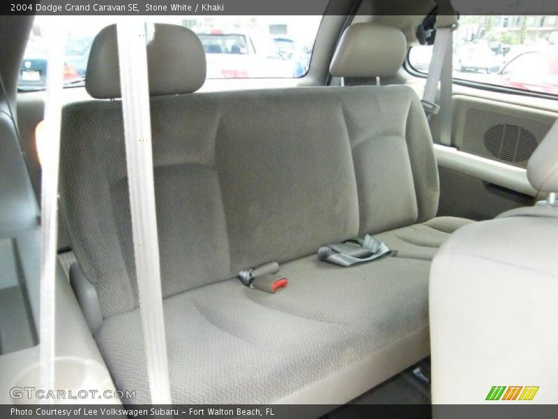 Stone White / Khaki 2004 Dodge Grand Caravan SE