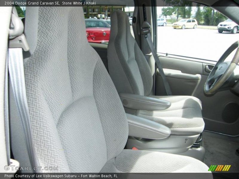 Stone White / Khaki 2004 Dodge Grand Caravan SE