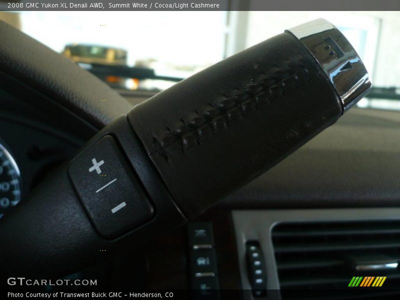 Summit White / Cocoa/Light Cashmere 2008 GMC Yukon XL Denali AWD