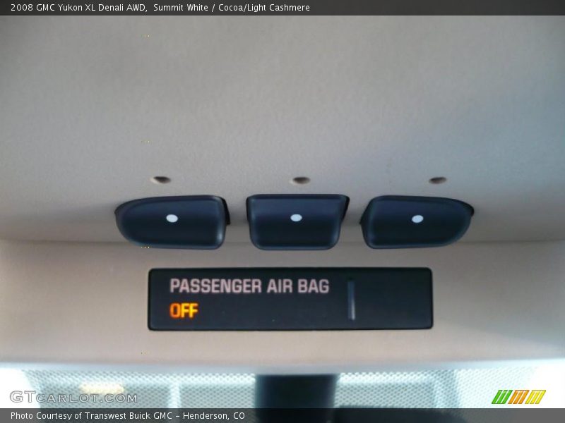 Summit White / Cocoa/Light Cashmere 2008 GMC Yukon XL Denali AWD