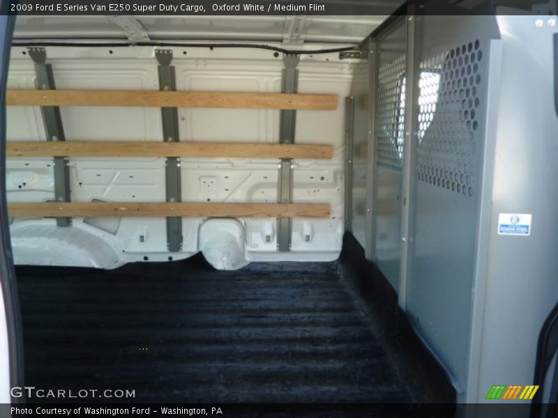 Oxford White / Medium Flint 2009 Ford E Series Van E250 Super Duty Cargo