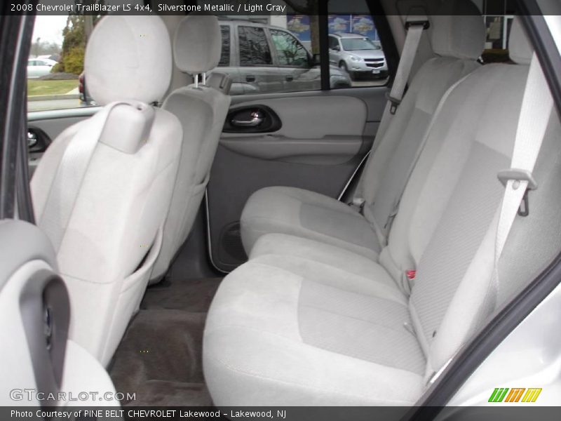 Silverstone Metallic / Light Gray 2008 Chevrolet TrailBlazer LS 4x4