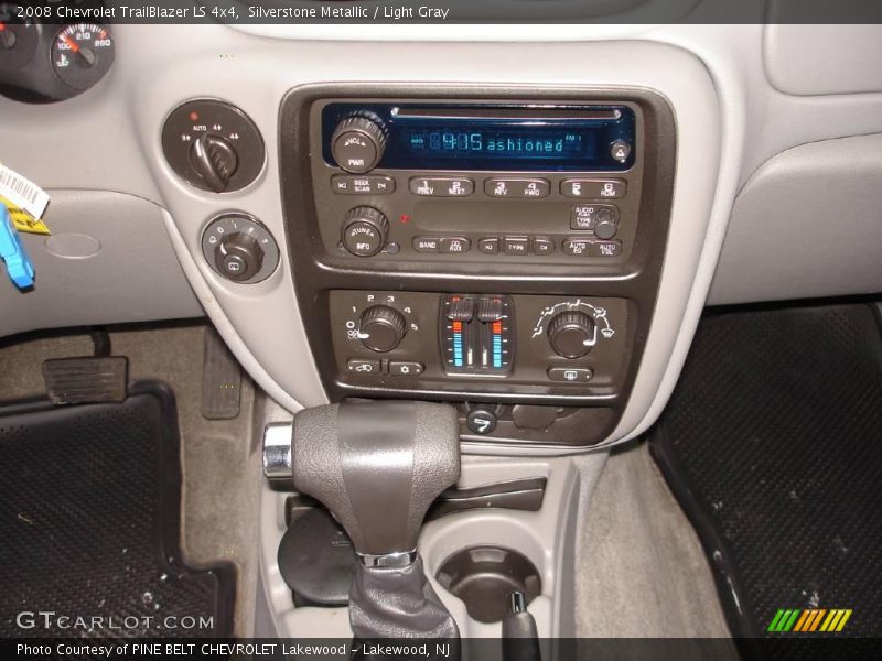 Silverstone Metallic / Light Gray 2008 Chevrolet TrailBlazer LS 4x4