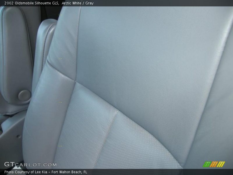 Arctic White / Gray 2002 Oldsmobile Silhouette GLS