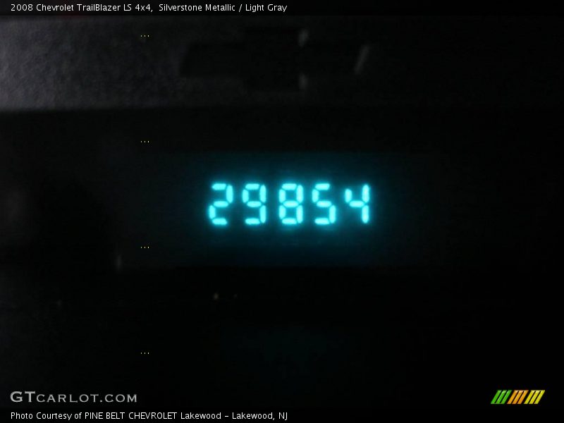 Silverstone Metallic / Light Gray 2008 Chevrolet TrailBlazer LS 4x4