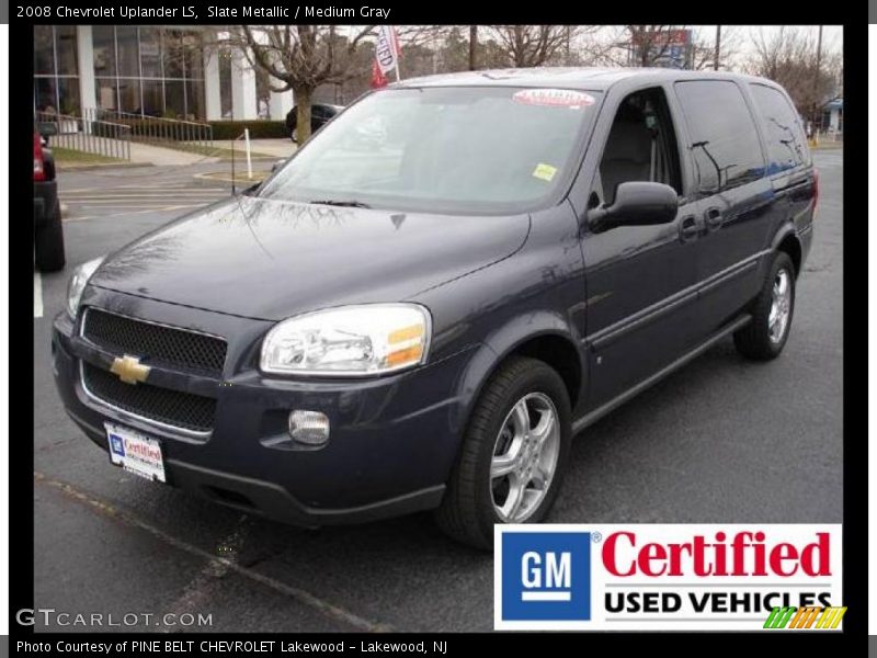 Slate Metallic / Medium Gray 2008 Chevrolet Uplander LS