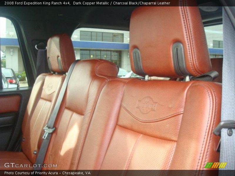 Dark Copper Metallic / Charcoal Black/Chaparral Leather 2008 Ford Expedition King Ranch 4x4