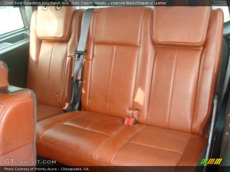 Dark Copper Metallic / Charcoal Black/Chaparral Leather 2008 Ford Expedition King Ranch 4x4
