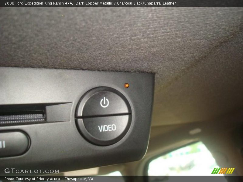 Dark Copper Metallic / Charcoal Black/Chaparral Leather 2008 Ford Expedition King Ranch 4x4