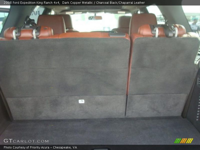 Dark Copper Metallic / Charcoal Black/Chaparral Leather 2008 Ford Expedition King Ranch 4x4