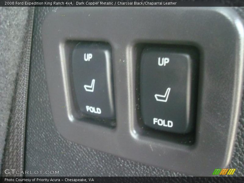 Dark Copper Metallic / Charcoal Black/Chaparral Leather 2008 Ford Expedition King Ranch 4x4