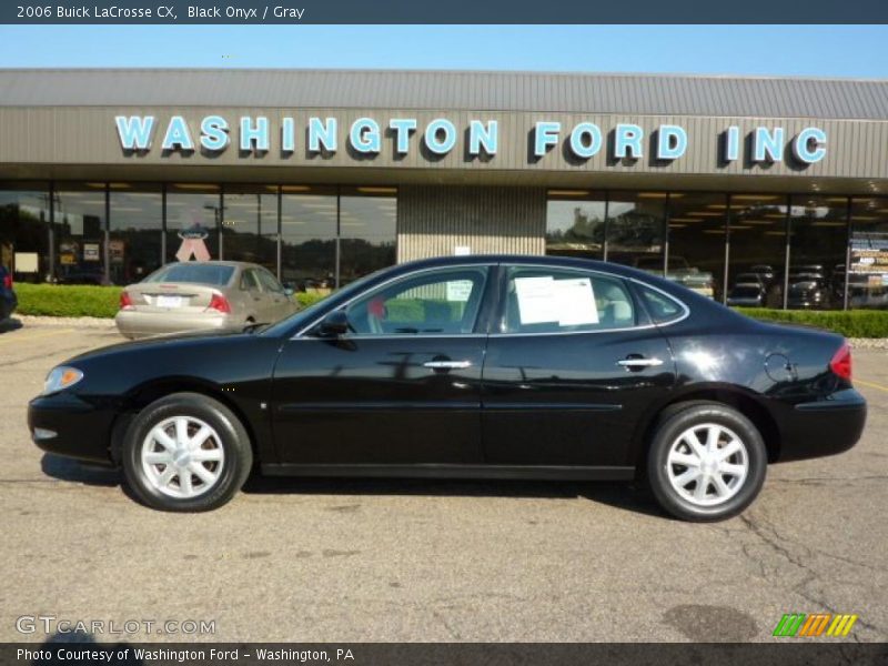 Black Onyx / Gray 2006 Buick LaCrosse CX