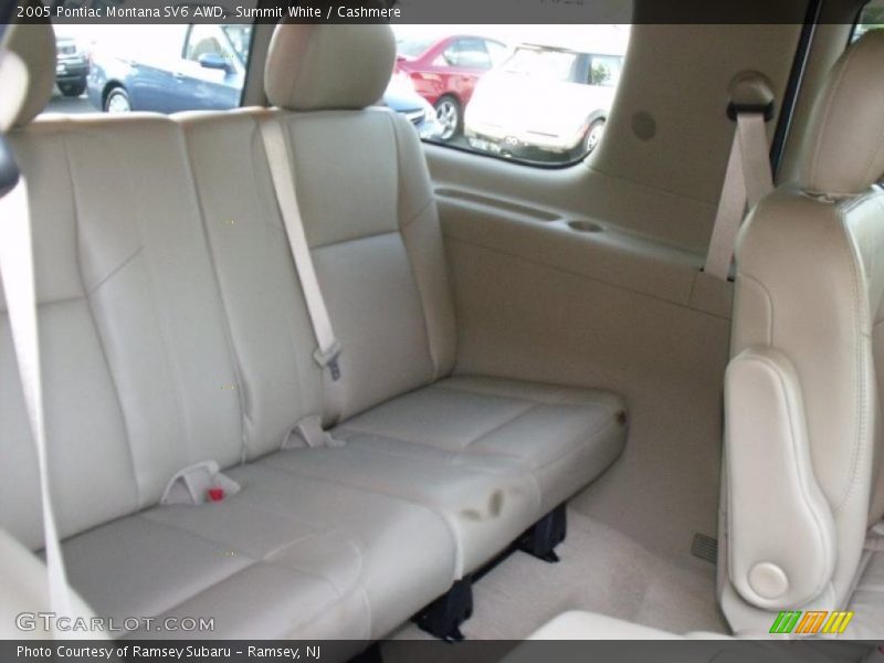 Summit White / Cashmere 2005 Pontiac Montana SV6 AWD
