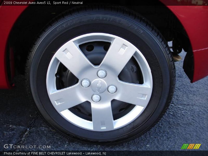 Sport Red / Neutral 2009 Chevrolet Aveo Aveo5 LS