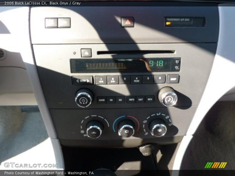 Black Onyx / Gray 2006 Buick LaCrosse CX