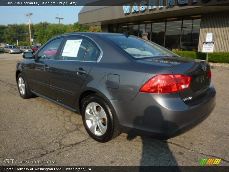 Midnight Gray / Gray 2009 Kia Optima LX