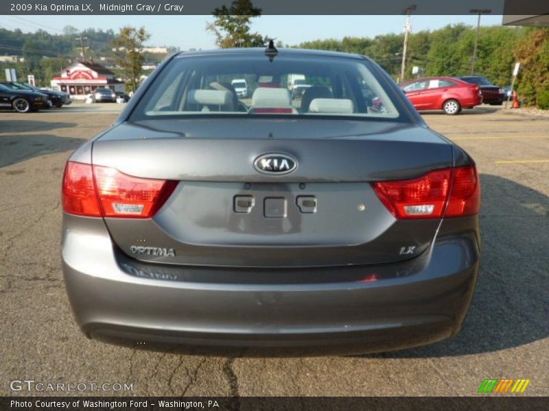 Midnight Gray / Gray 2009 Kia Optima LX