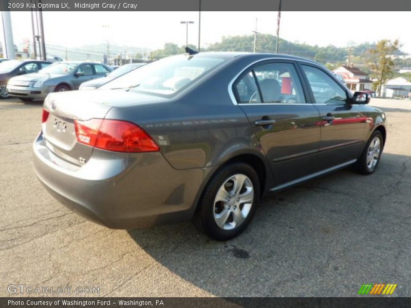 Midnight Gray / Gray 2009 Kia Optima LX