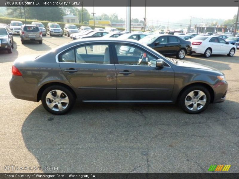 Midnight Gray / Gray 2009 Kia Optima LX