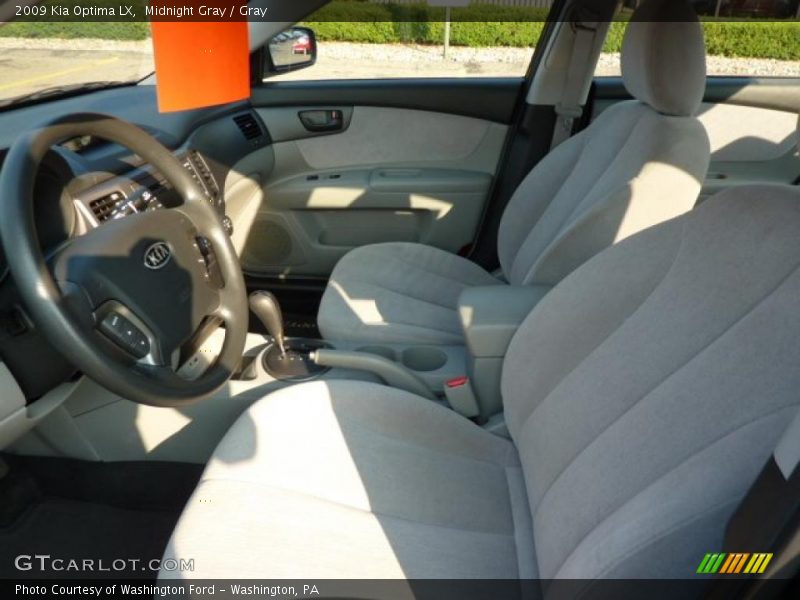 Midnight Gray / Gray 2009 Kia Optima LX