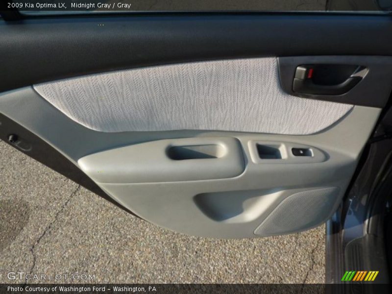 Midnight Gray / Gray 2009 Kia Optima LX