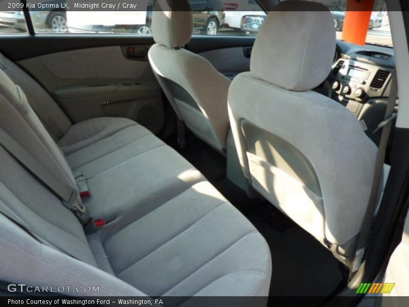 Midnight Gray / Gray 2009 Kia Optima LX