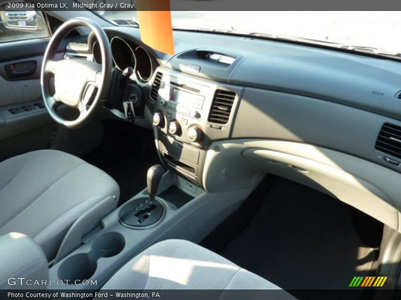 Midnight Gray / Gray 2009 Kia Optima LX