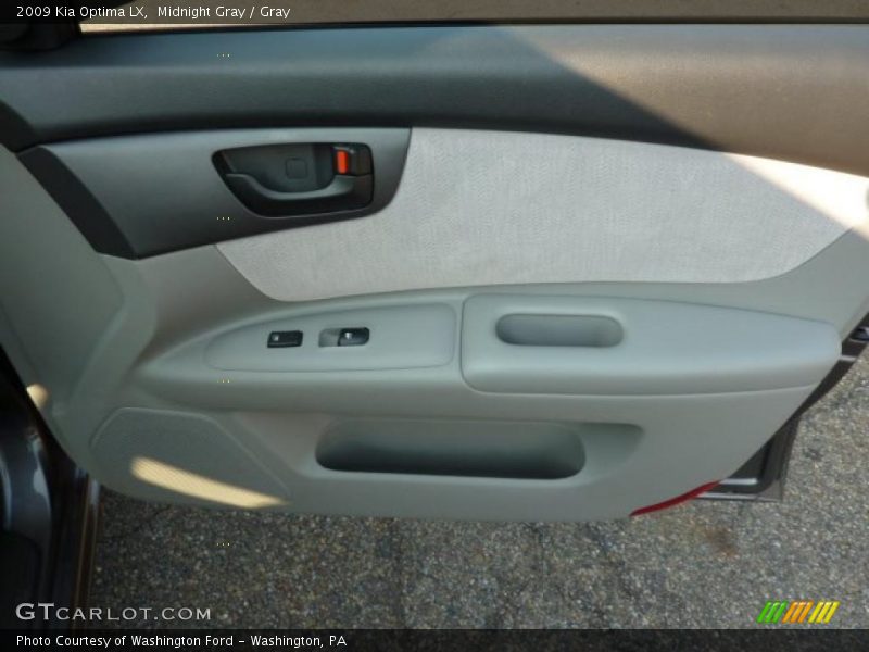 Midnight Gray / Gray 2009 Kia Optima LX