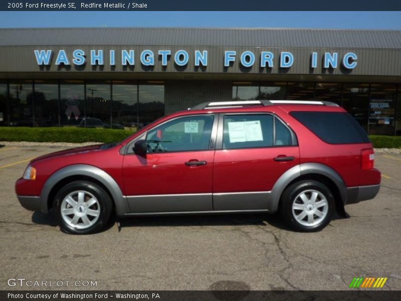 Redfire Metallic / Shale 2005 Ford Freestyle SE