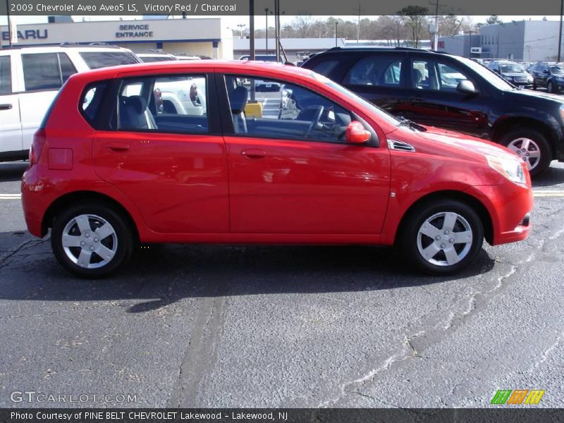 Victory Red / Charcoal 2009 Chevrolet Aveo Aveo5 LS
